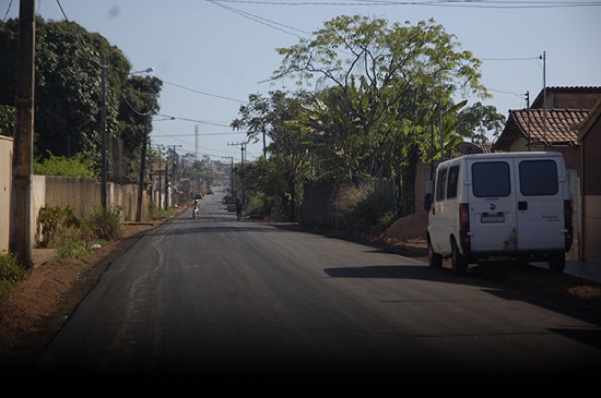 Av. Itacaiúnas asfaltada