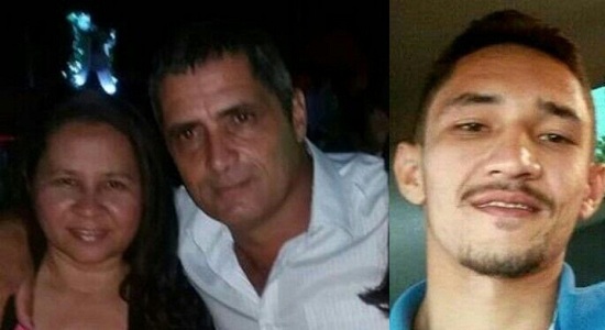 Vítimas em fotos recentes: Rita da Cruz Souza, Atamir Nascimento de Souza e filho do casal Ronildo da Cruz Souza