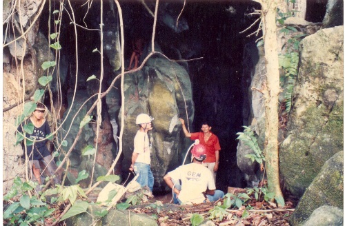 Caverna da Chapada em Xambioá, 1992.