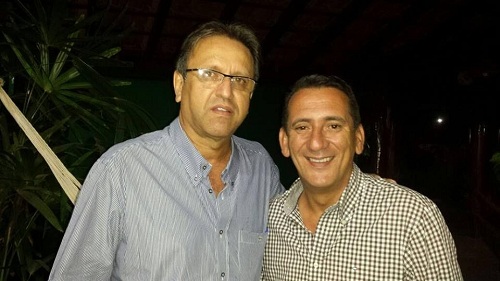 Marcelo Miranda, governador do Estado do Tocantins, e Jair Lopes Martins, alvo de ações criminais, acusados de desvio de recursos públicos.