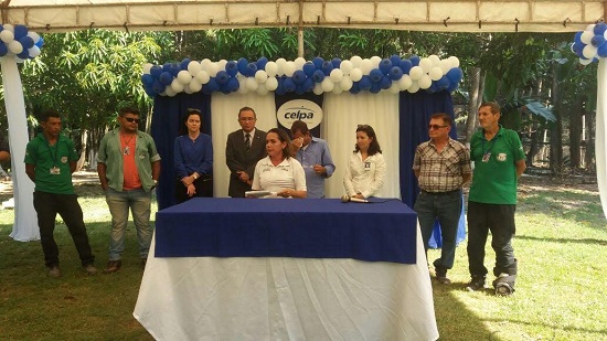 Dirigentes da Celpa e do Parque Zoobotânico participam de ato solene de inauguração .