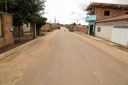 A rua Cuiabá, com extensão de quase 4 km, será toda pavimentada, bem como suas transversais.