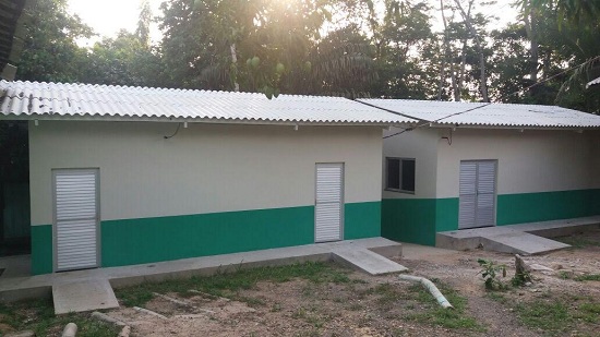 Hospital do Parque Zoobotânico de Marabá, inaugurado hoje.