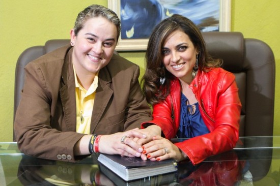 Lanna Holder e Rosania Rocha (Foto:Gabriel Quintão)