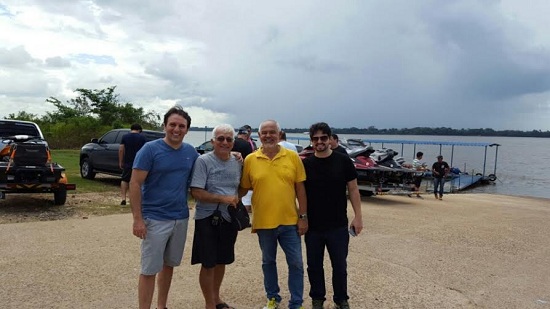 Thiago, Aluísio Meira, Jaary e Ciro