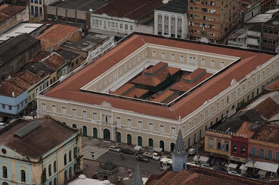 Do alto, Mercado Bolonha