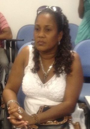 Médica cubana Arias Spenosa Stuart, que falou,  na solenidade, pelos colegas.