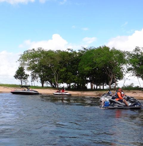 UM BELO RECANTO, EM UMA DAS ILHAS DO TOCANTINS, ANTES DE BAIÃO