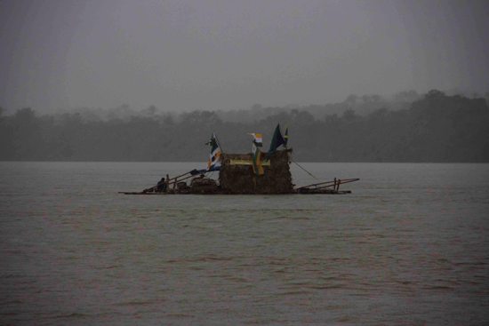 chuva sobre  o tocantins